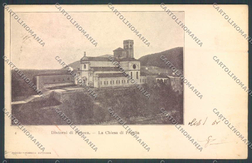 Padova Teolo Monastero Praglia cartolina ZQ2730 – fronte