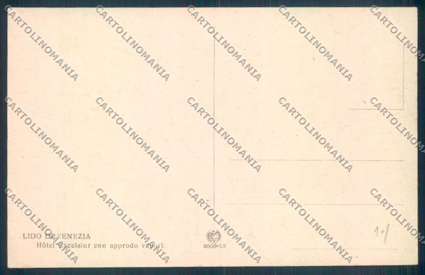 Venezia Lido di Barca cartolina ZQ2746 – retro