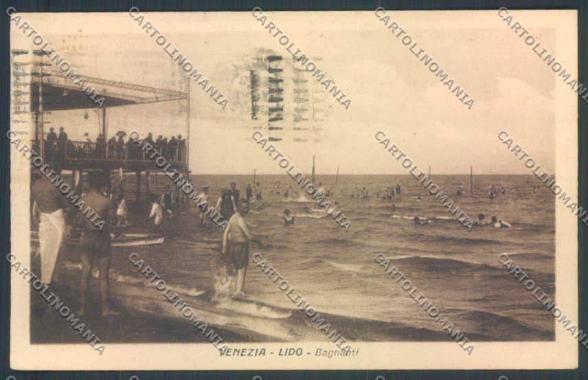 Venezia Lido di cartolina ZQ2756 – fronte