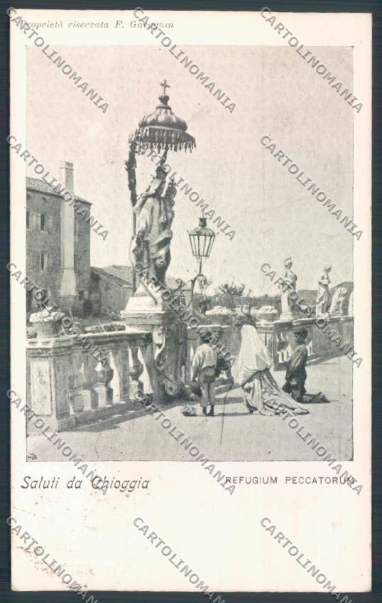 Venezia Chioggia cartolina ZQ2784 – fronte