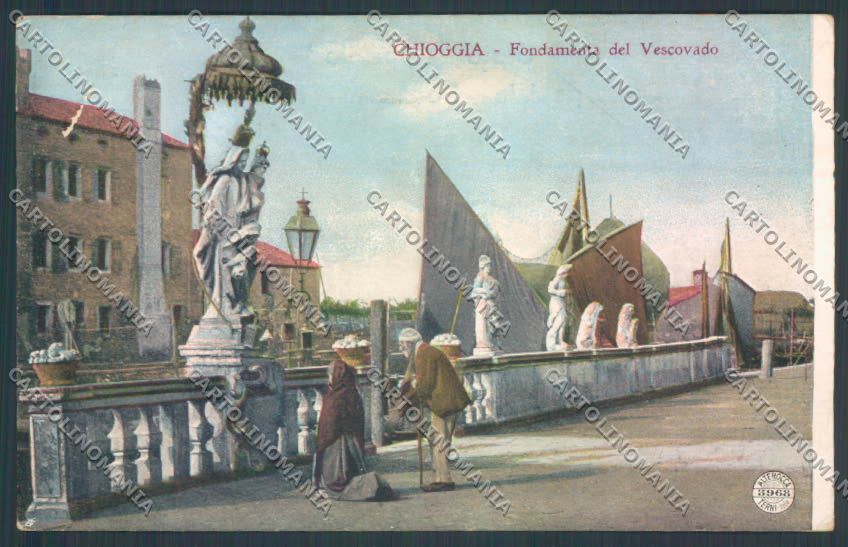 Venezia Chioggia Alterocca ABRASA cartolina ZQ2790 – fronte