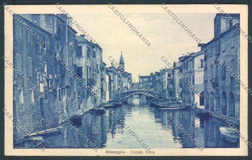Venezia Chioggia Barca cartolina ZQ2815 – fronte