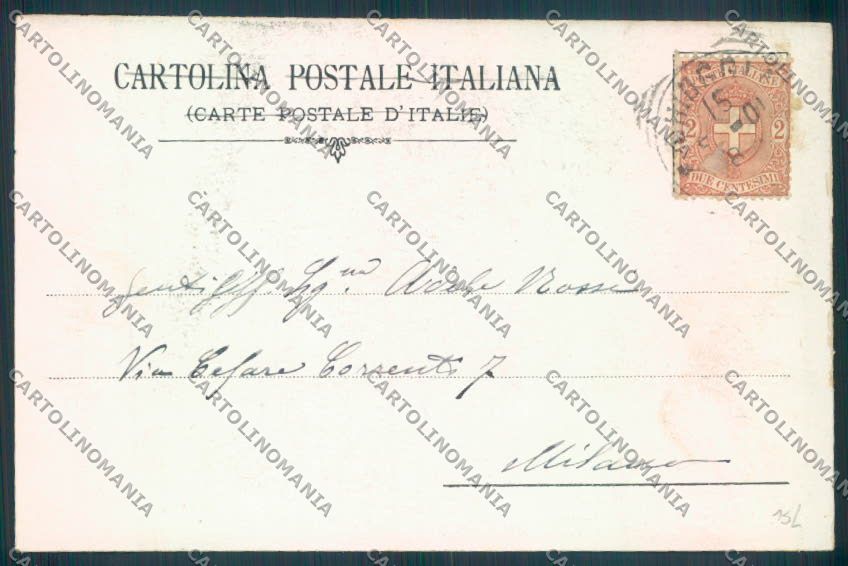 Venezia Chioggia Barca cartolina ZQ2816 – retro