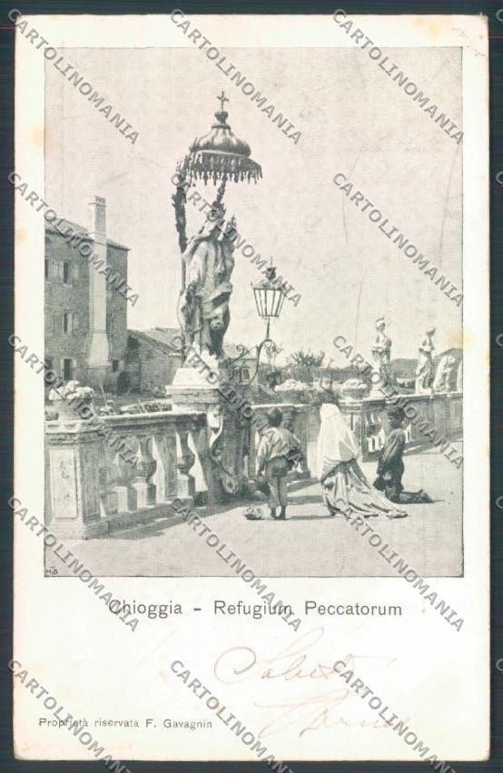 Venezia Chioggia cartolina ZQ2824 – fronte