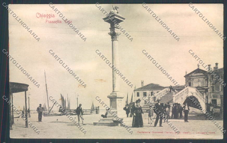 Venezia Chioggia cartolina ZQ2829 – fronte