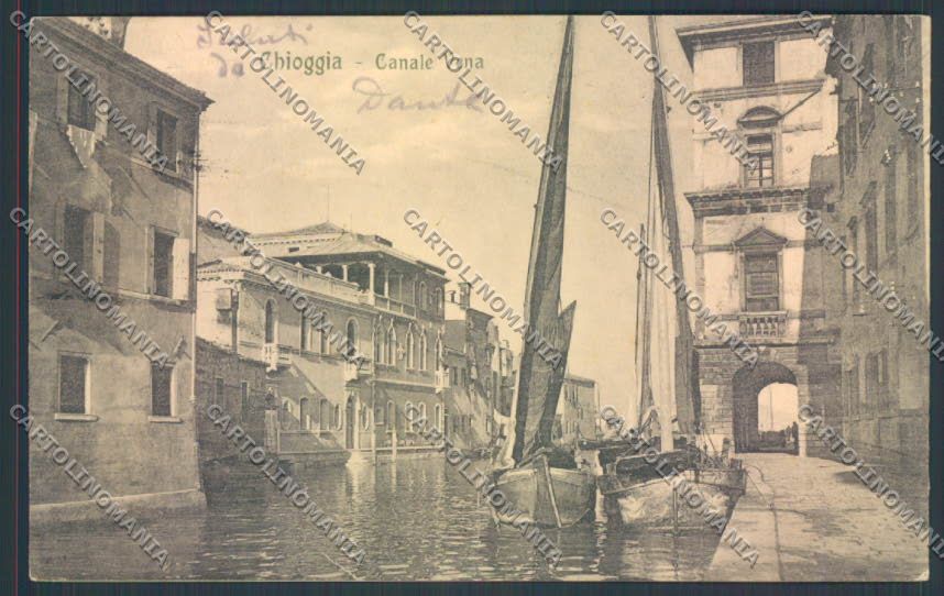 Venezia Chioggia cartolina ZQ2844 – fronte
