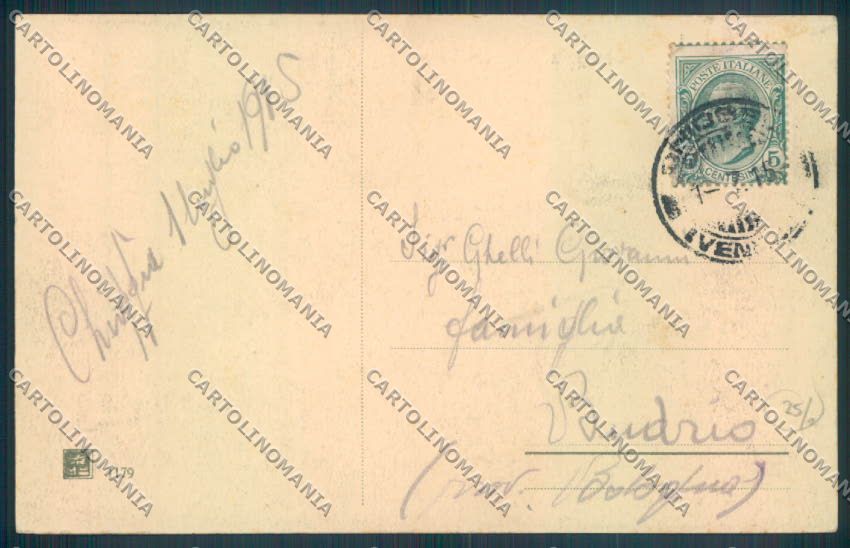 Venezia Chioggia cartolina ZQ2844 – retro