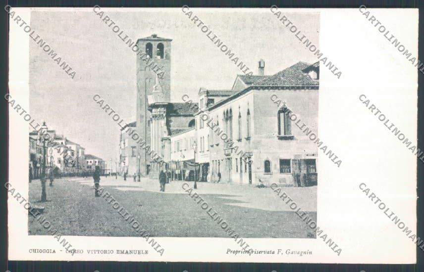 Venezia Chioggia cartolina ZQ2845 – fronte