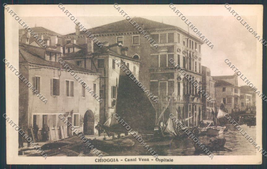 Venezia Chioggia Barca cartolina ZQ2847 – fronte