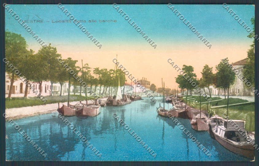 Venezia Mestre Barca cartolina ZQ2855 – fronte