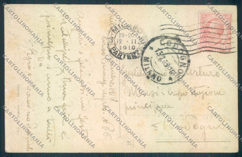 Venezia Mestre cartolina ZQ2858 – retro