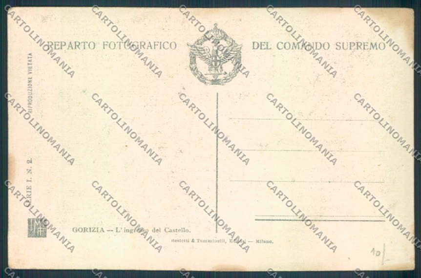 Gorizia Città cartolina ZQ2932 – retro