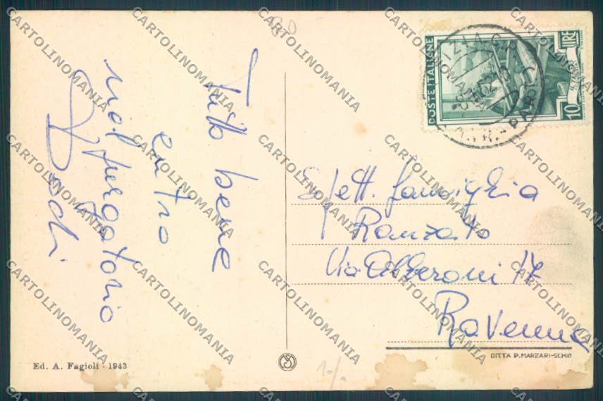 Gorizia Città Poste cartolina ZQ2962 – retro