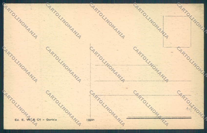 Gorizia Lago Weissenfels cartolina ZQ2976 – retro