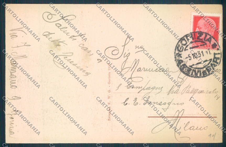Gorizia Città cartolina ZQ2983 – retro