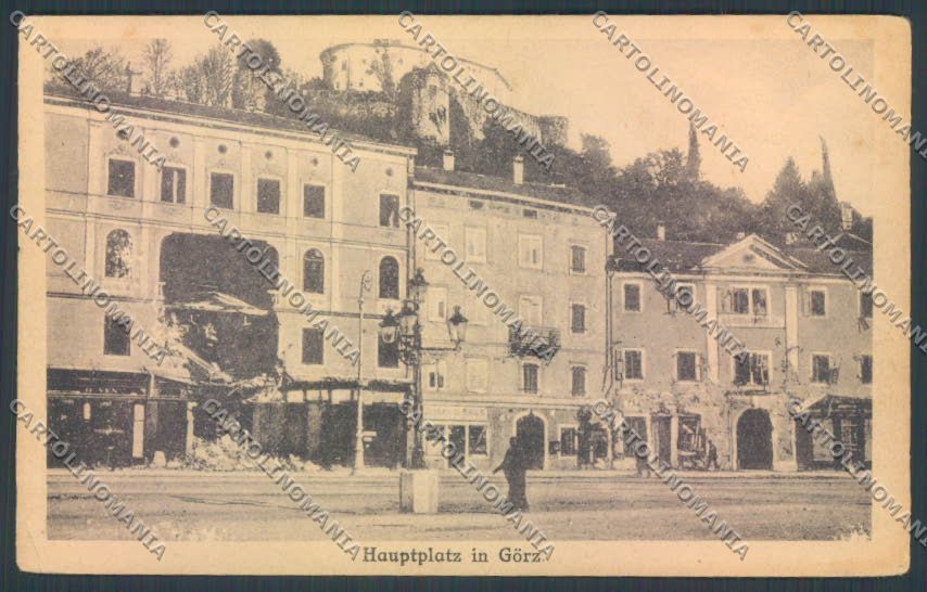 Gorizia Città ABRASA cartolina ZQ3006 – fronte
