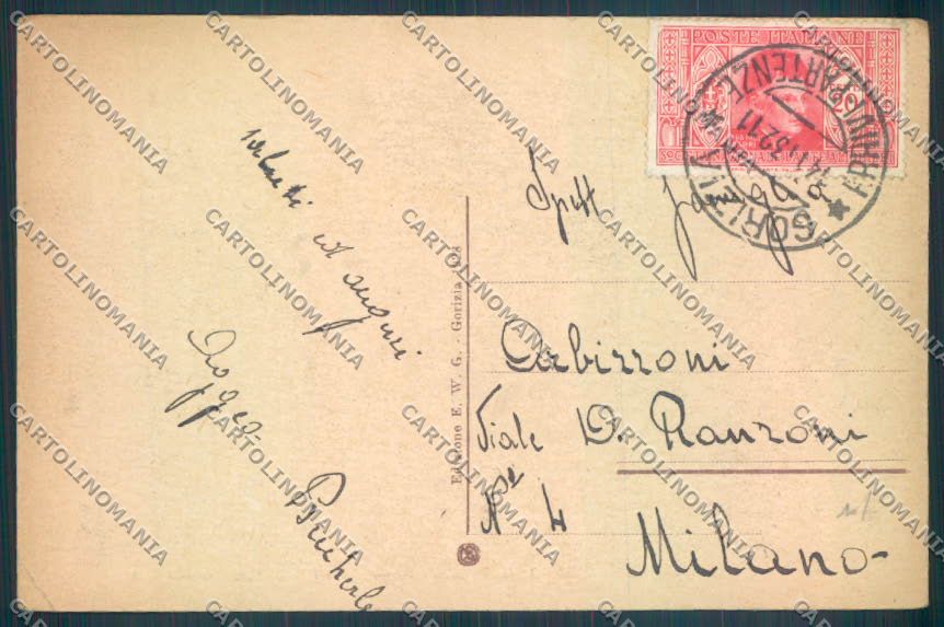 Gorizia Città cartolina ZQ3047 – retro