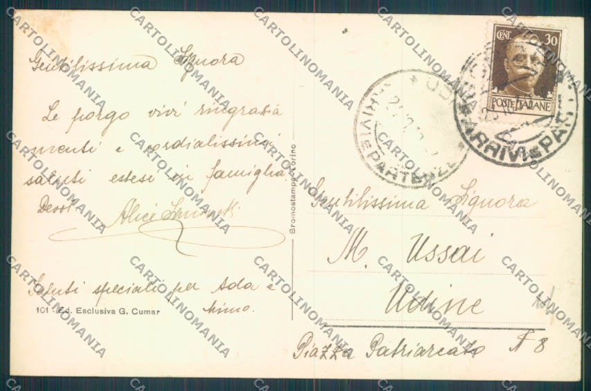 Gorizia Città Foto cartolina ZQ3057 – retro