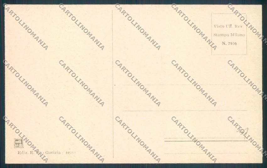 Gorizia Città cartolina ZQ3076 – retro