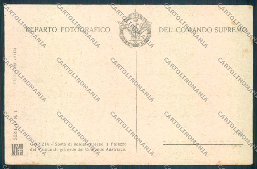 Gorizia Città cartolina ZQ3077 – retro