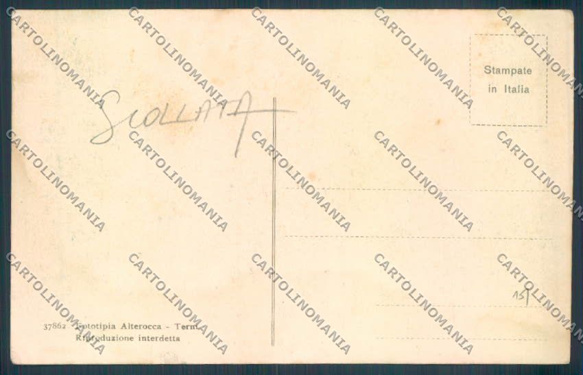 Gorizia Città SCOLLATA cartolina ZQ3080 – retro