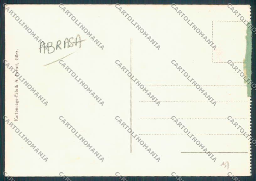 Gorizia Città ABRASA cartolina ZQ3082 – retro