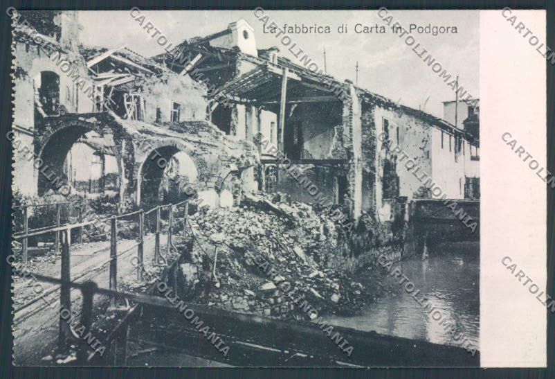 Gorizia Podgora cartolina ZQ3084 – fronte