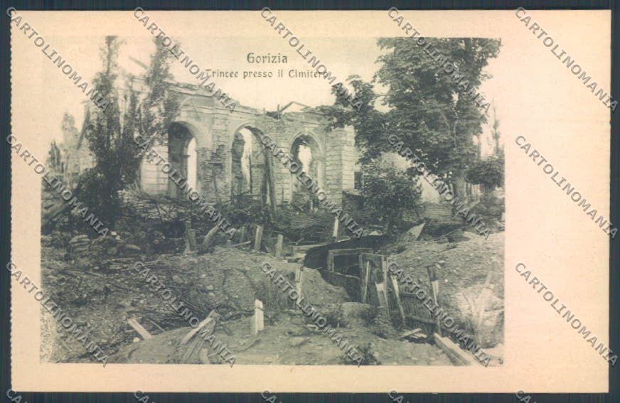 Gorizia Città Cimitero cartolina ZQ3111 – fronte