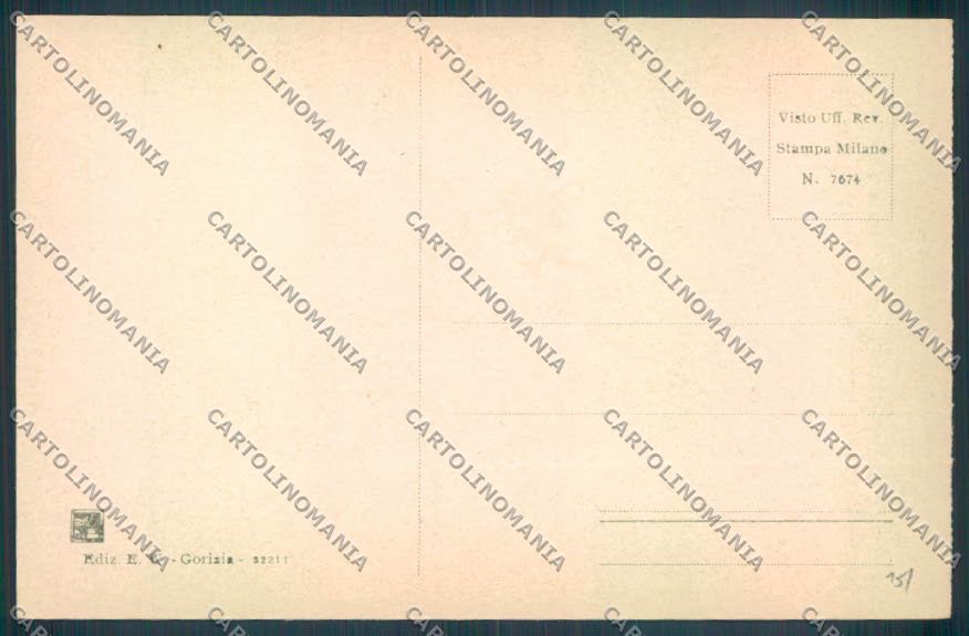 Gorizia Città Cimitero cartolina ZQ3111 – retro