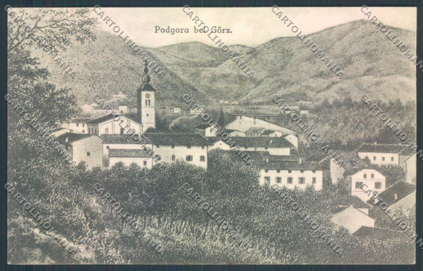 Gorizia Podgora cartolina ZQ3133 – fronte