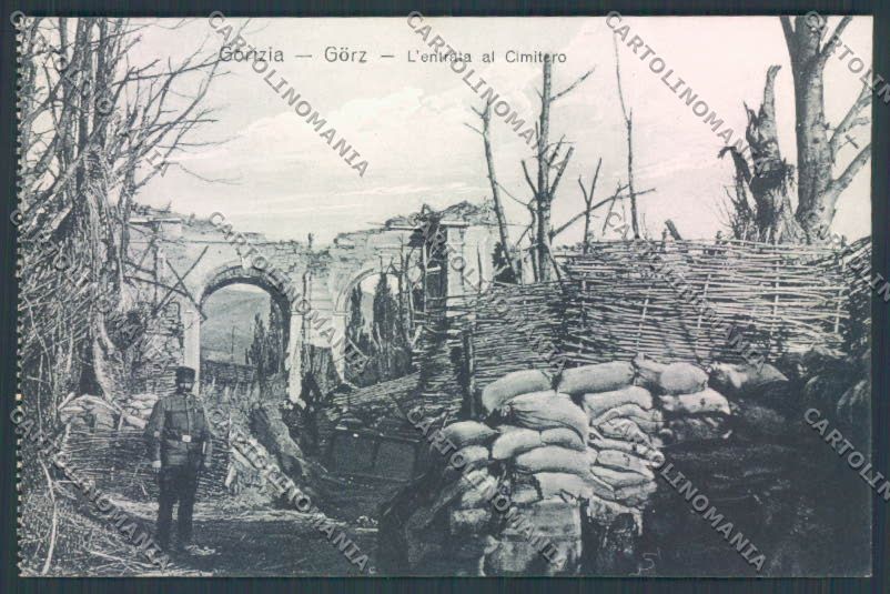 Gorizia Città Cimitero cartolina ZQ3136 – fronte