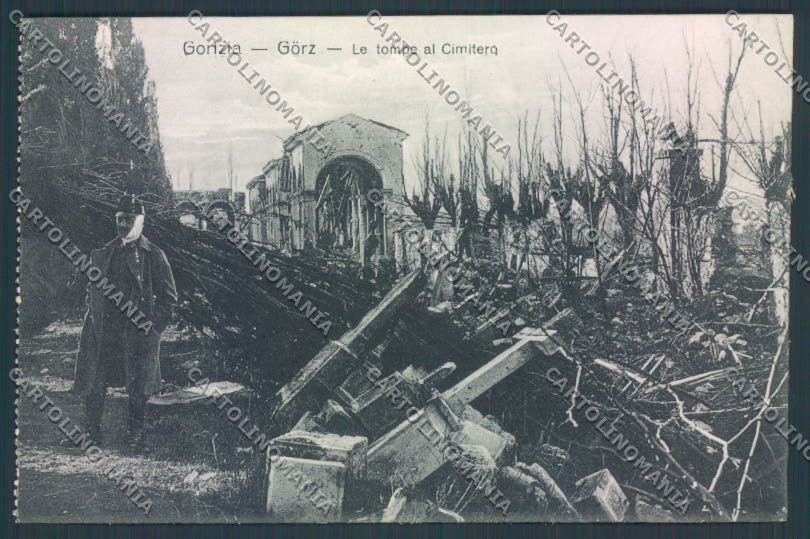 Gorizia Città Cimitero cartolina ZQ3137 – fronte
