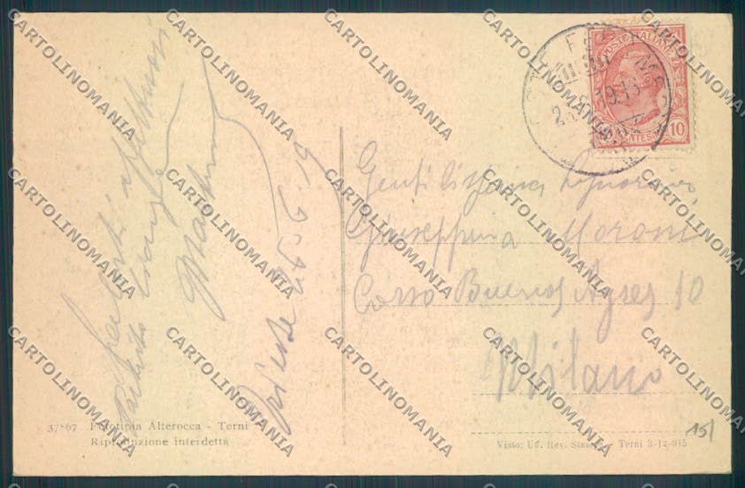 Gorizia Città cartolina ZQ3156 – retro