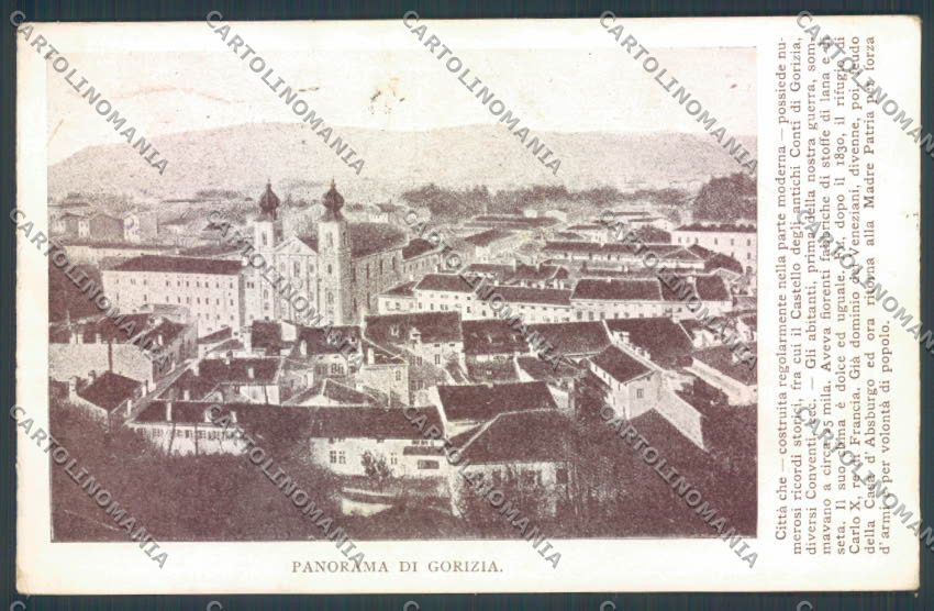 Gorizia Città CRI PIEGATA cartolina ZQ3163 – fronte