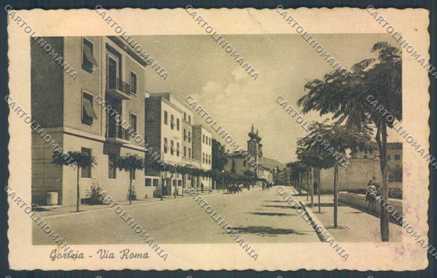 Gorizia Città PIEGHE cartolina ZQ3169 – fronte