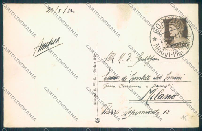 Gorizia Città cartolina ZQ3173 – retro