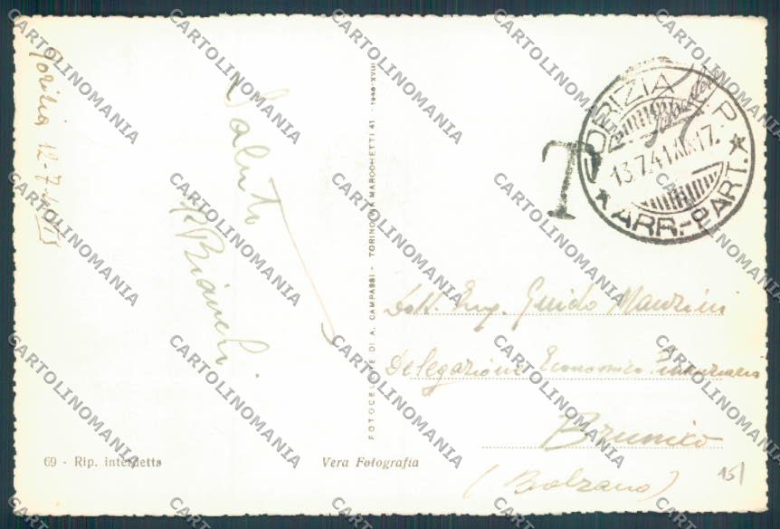 Gorizia Città Foto cartolina ZQ3191 – retro