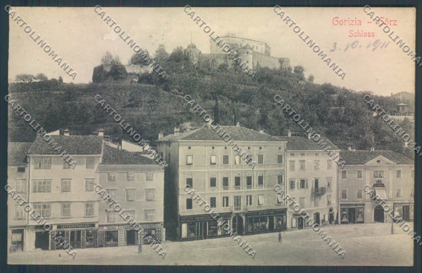 Gorizia Città ABRASA cartolina ZQ3204 – fronte