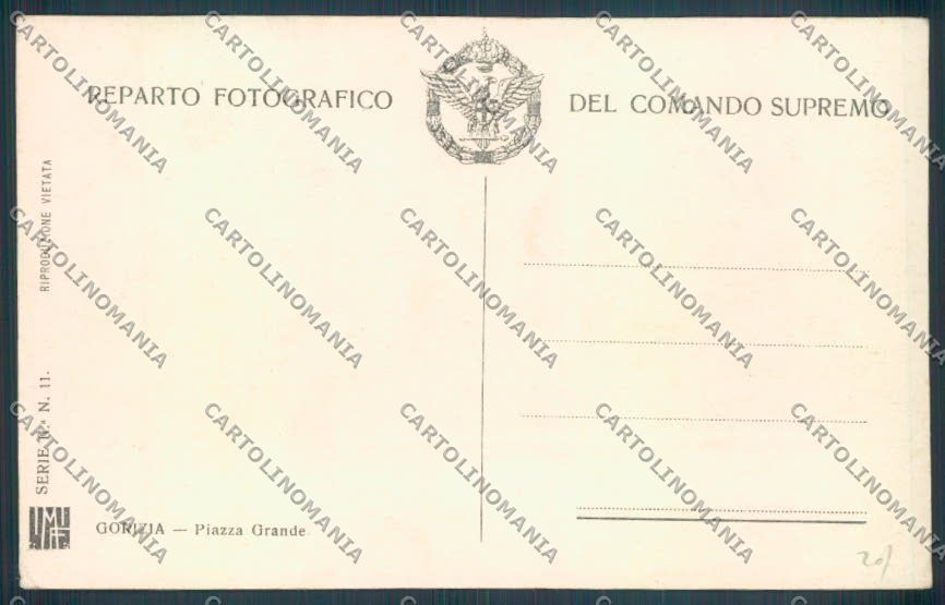 Gorizia Città cartolina ZQ3208 – retro