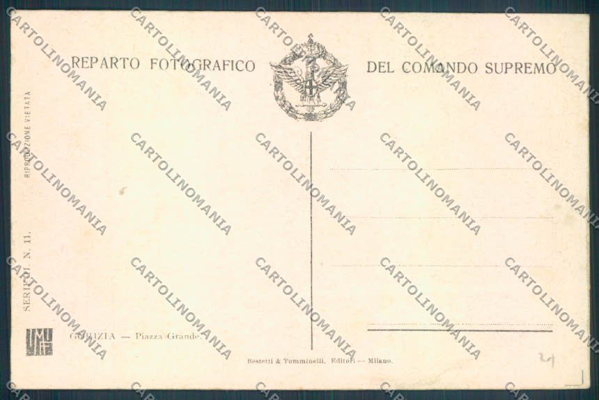 Gorizia Città cartolina ZQ3209 – retro