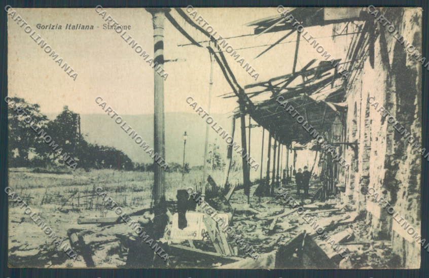 Gorizia Città Stazione cartolina ZQ3213 – fronte