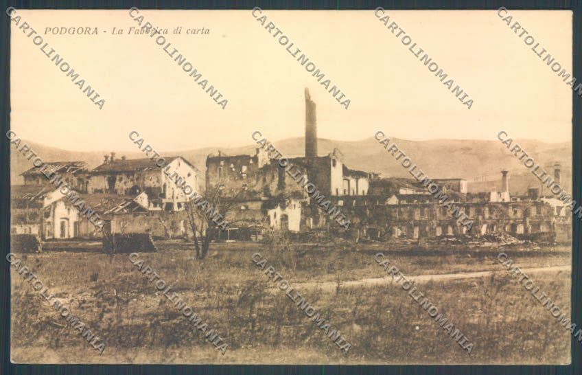 Gorizia Podgora cartolina ZQ3223 – fronte