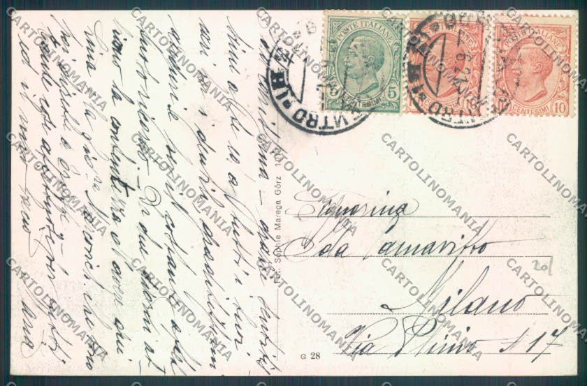 Gorizia Città cartolina ZQ3249 – retro
