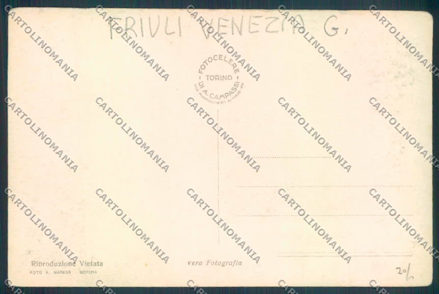 Gorizia Città Poste Foto cartolina ZQ3264 – retro