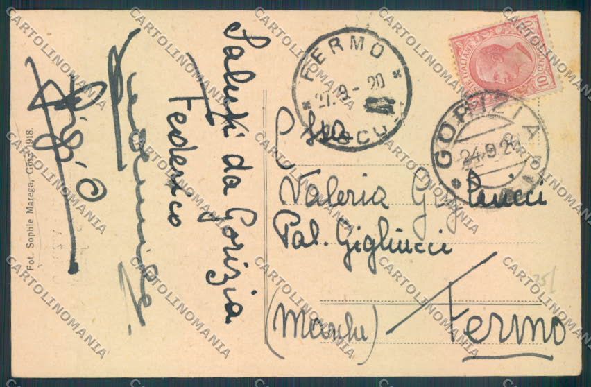 Gorizia Città cartolina ZQ3270 – retro