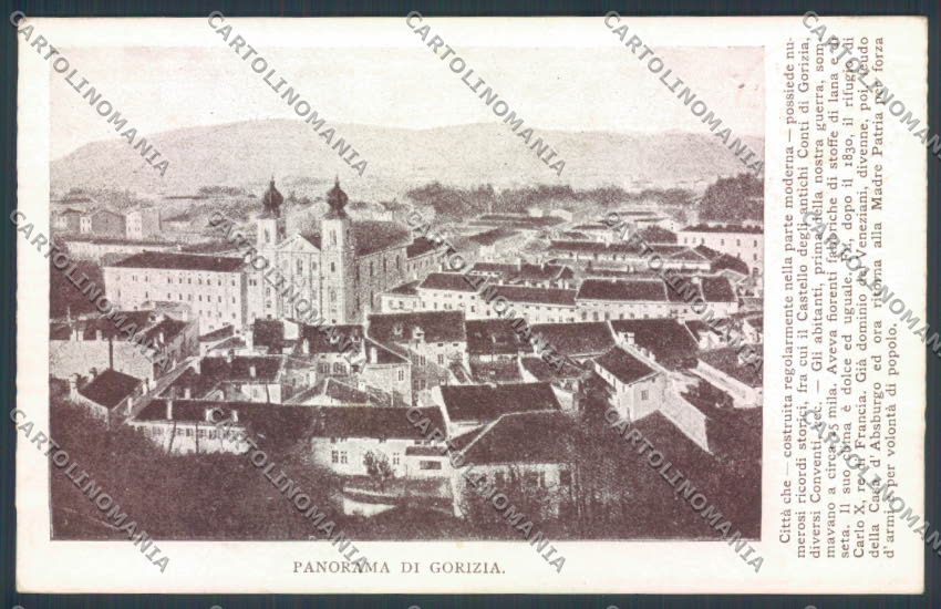 Gorizia Città CRI cartolina ZQ3276 – fronte