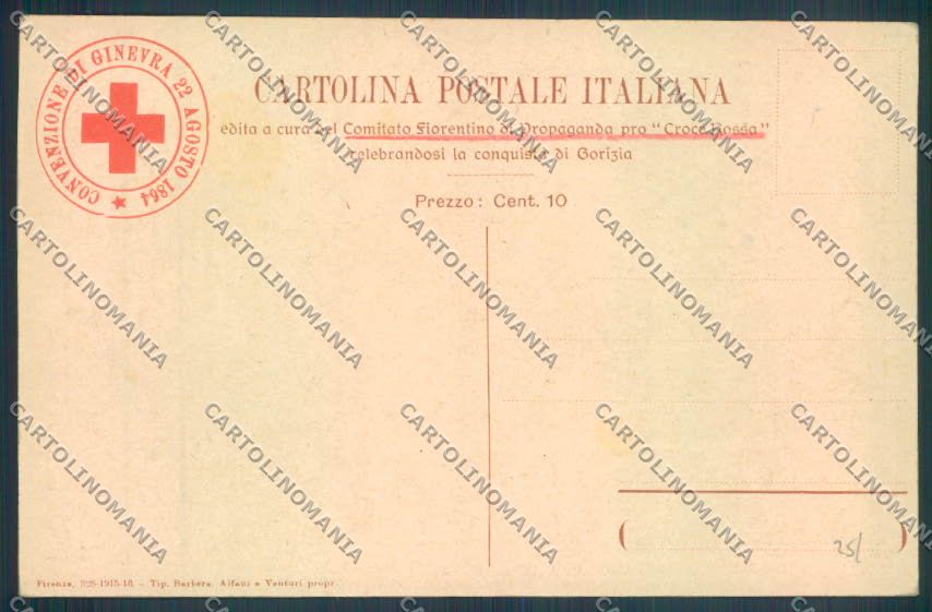 Gorizia Città CRI cartolina ZQ3276 – retro
