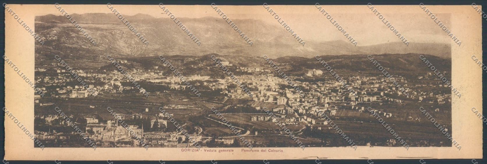 Gorizia Città Doppia cartolina ZQ3277 – fronte