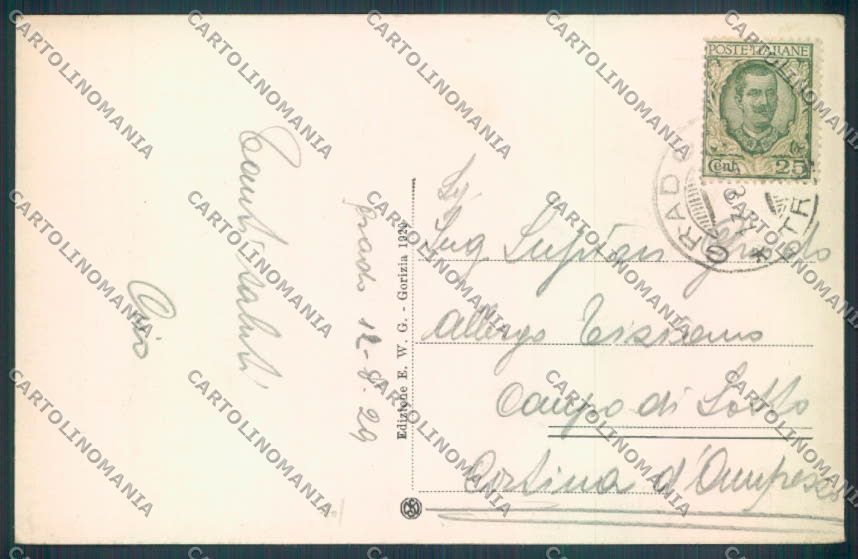 Gorizia Grado cartolina ZQ3281 – retro