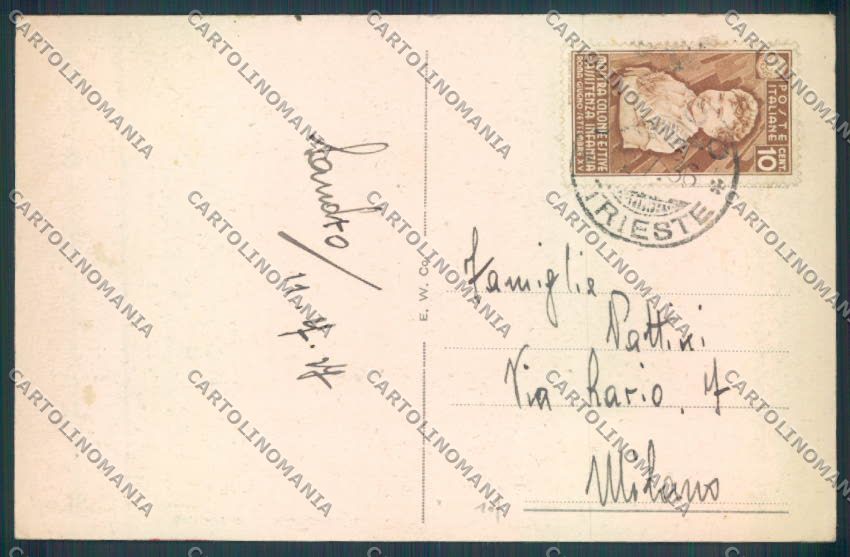 Gorizia Grado cartolina ZQ3284 – retro